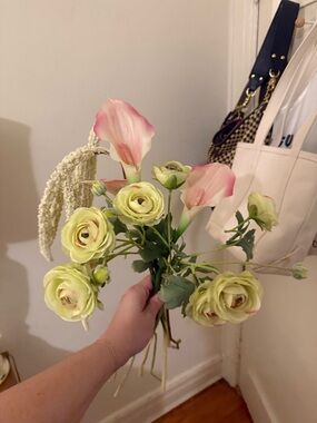 Assortment of faux flowers